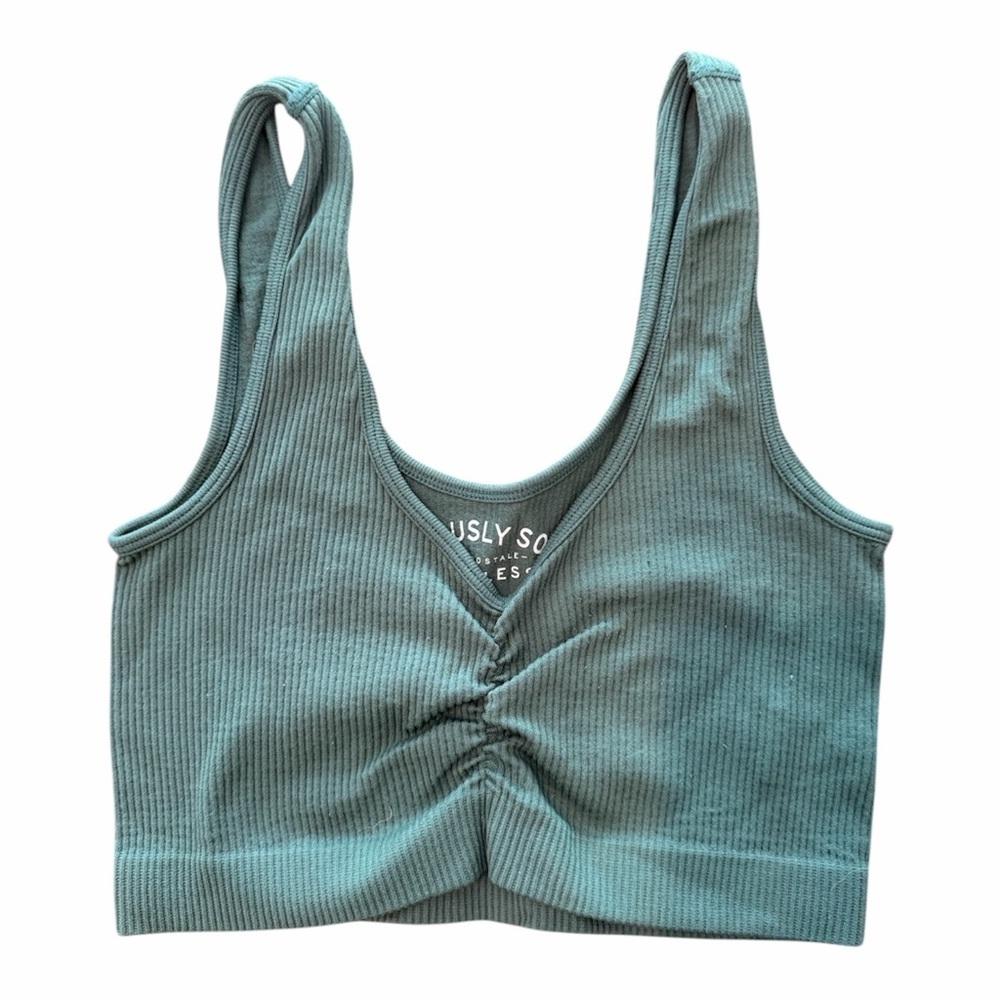 Aeropostale Seamless bra/tank - green - size XS